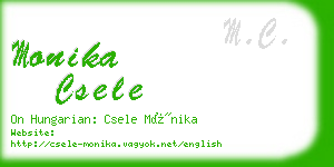 monika csele business card